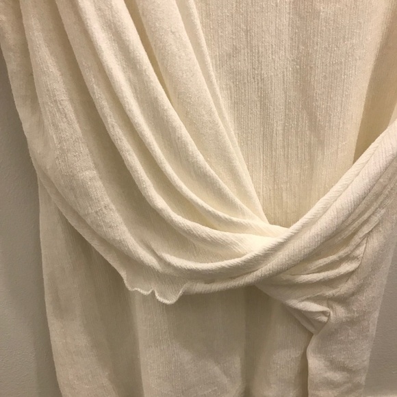 NWT James Perse Twisted Tank white XL - Picture 4 of 10